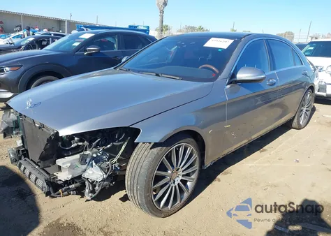 2014 Mercedes-Benz S 550 из США, поврежденный, VIN WDDUG8CB8EA043419